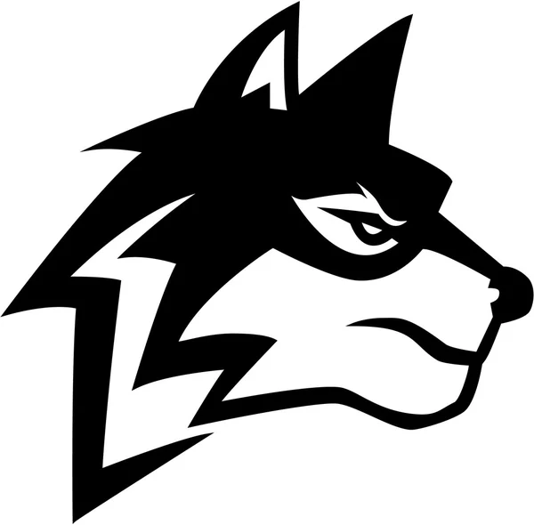 Wolf illustration design — Stock vektor