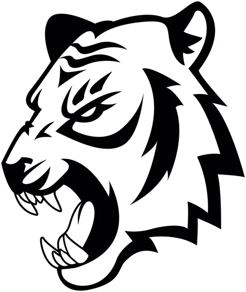 Illustration Tiger Symbol — Image vectorielle