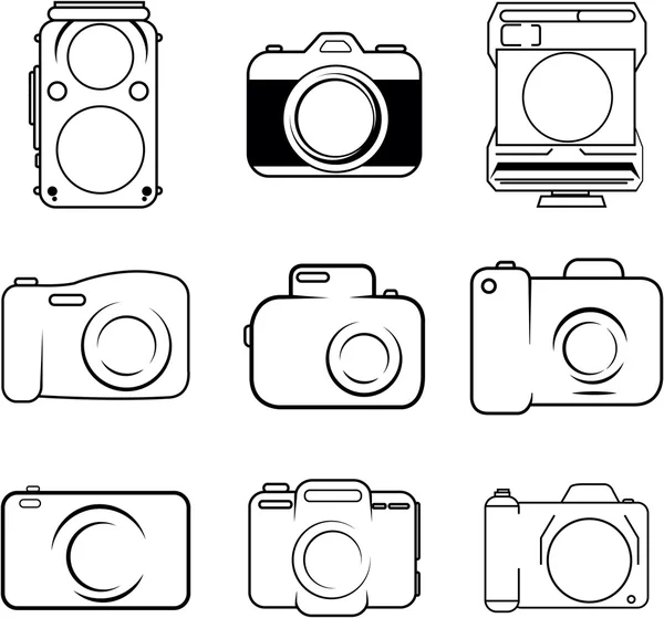 Camera symbol — Stock Vector