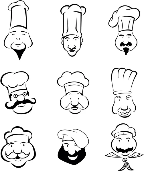 Chef cuisinier — Image vectorielle