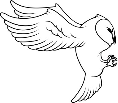 Baykuş resim tasarım