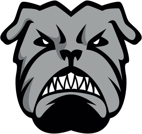 Bulldog illusztráció design — Stock Vector