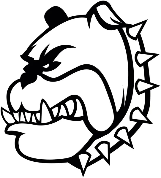 Bulldog Illustrazione design — Vettoriale Stock