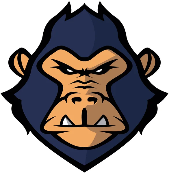 Illustration Gorilla design — Image vectorielle