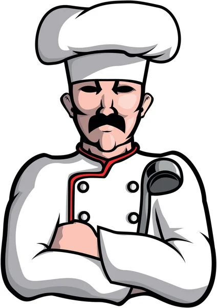 Disegno illustrazione chef — Vettoriale Stock