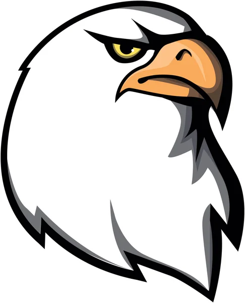 Ilustración vectorial diseño águila — Vector de stock