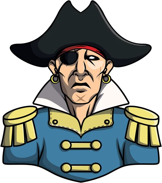 Pirates ontwerpen vectorillustratie — Stockvector