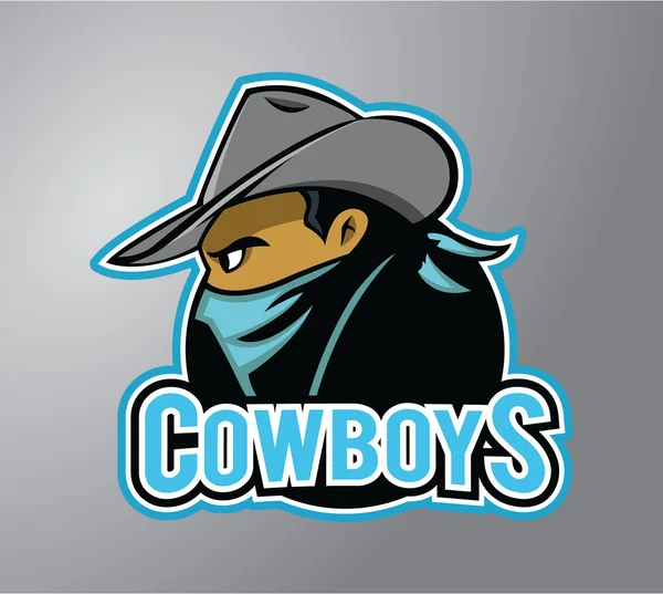 Cowboy ontwerp vectorillustratie — Stockvector