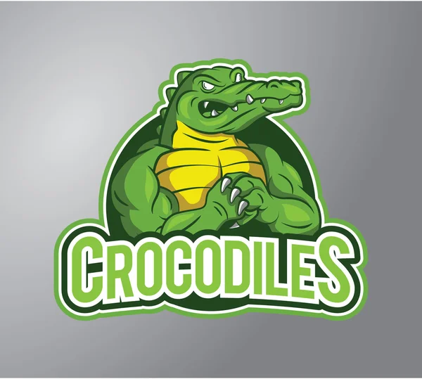 Crocodiles design vector illustration — Stock Vector