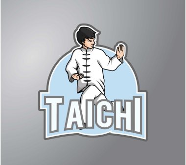 Taichi illüstrasyon tasarım sembolü