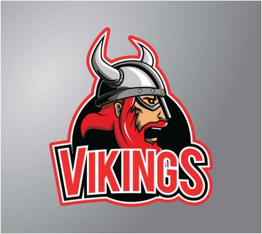 Vikingler sembolü şekil tasarım
