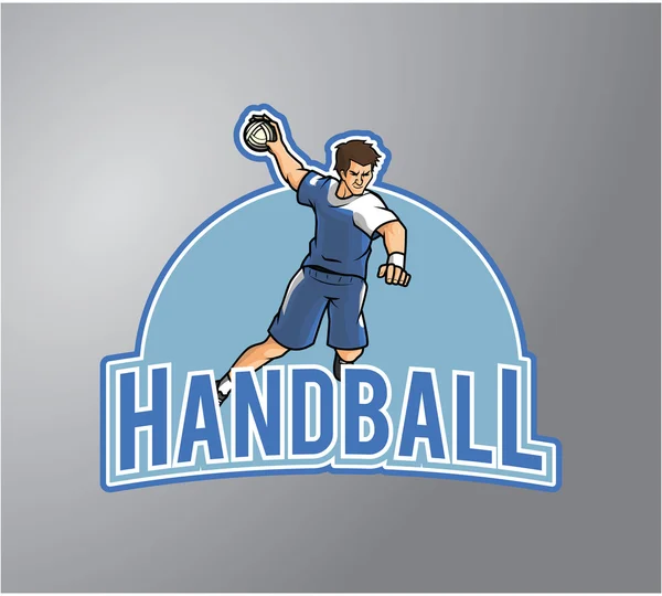 Handballabzeichen — Stockvektor