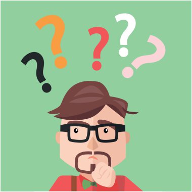 İşadamı işareti soran