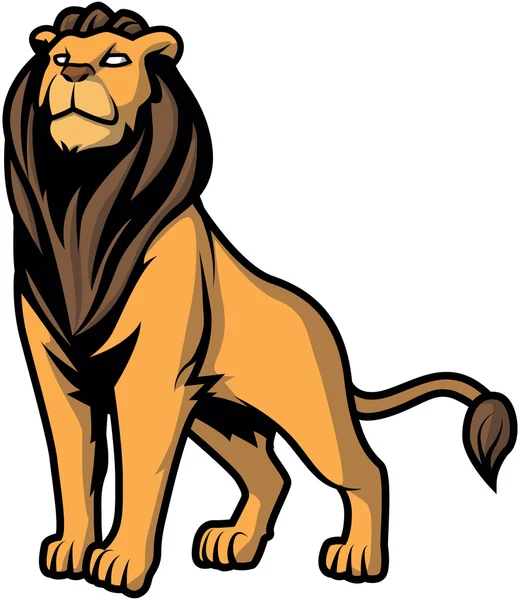 Lion illustration vector illustration — Stock Vector