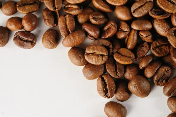 Kahve çekirdekleri yakın plan.