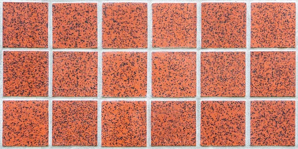 Készült vörös kerámia mozaik — Stock Fotó