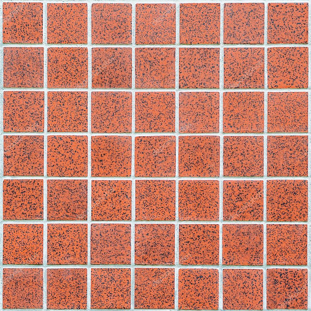 Textura azulejo alberca | mosaico de cerámica roja — Foto de stock