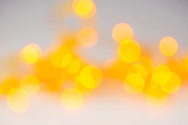 Abstract orange blurred light background with circles — Stock Photo, Image