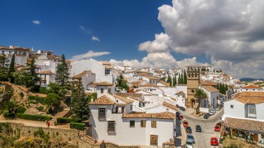 kenti ronda bir balkon, İspanya