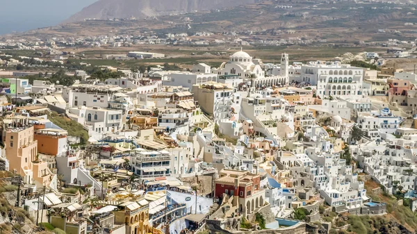 Utsikten över oia i santorini — Stockfoto