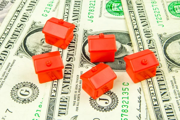 Inflación de precios en el negocio inmobiliario — Foto de Stock
