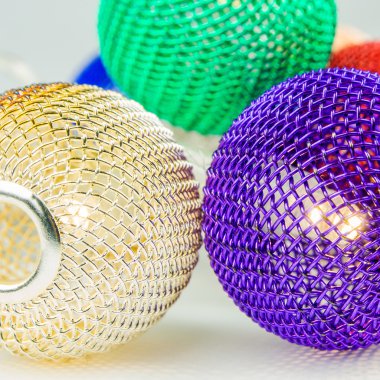 benzersiz çok renkli Noel ışıkları zinciri 