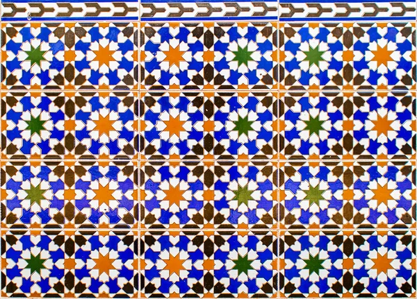 Typical spanish mosaic — Stock Photo, Image