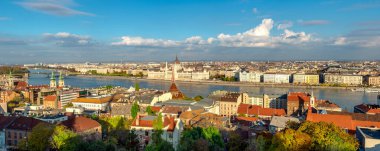 Budapeşte haşere panoraması şehrin bir parçası