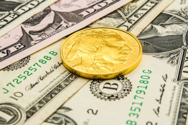Amerikan Doları Altın tarafından desteklenen