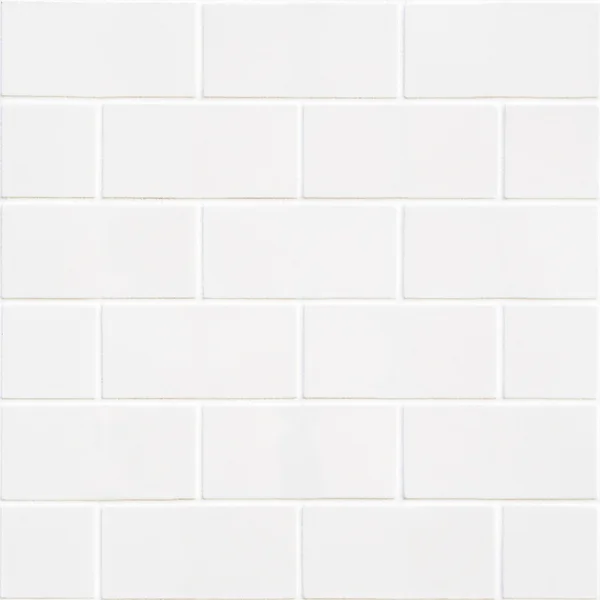Modern white bricks mosaic — Stock Photo, Image