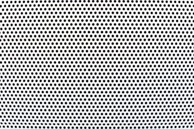 Kara delikler metal plaka üzerinde