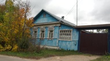 Borovsk: Klasik köyün evi düzenli Rus il City (gerçek hayat)
