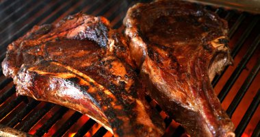 Barbekü Izgara lezzetli biftek