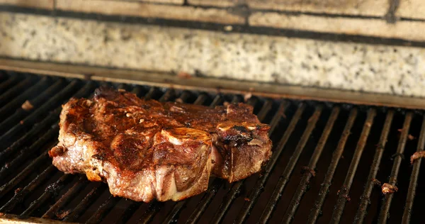 Ízletes barbecue grill Steak — Stock Fotó