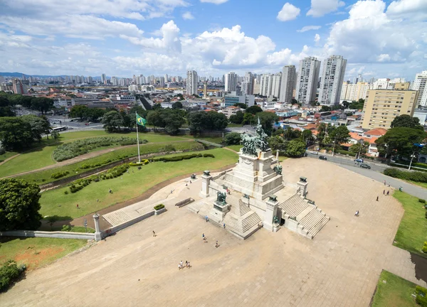 Monumento de independência em Ipiranga — Fotografia de Stock