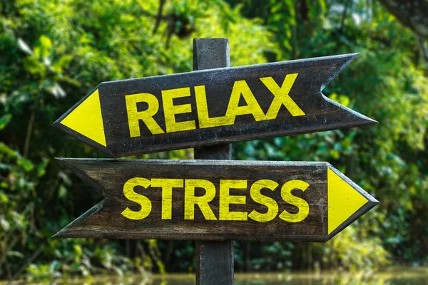 Relaxar - Sinal de stress — Fotografia de Stock