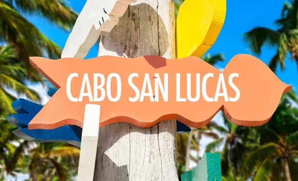 Cabo San Lucas 欢迎标志 — 图库照片