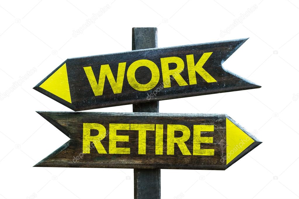 Work - Retire signpost