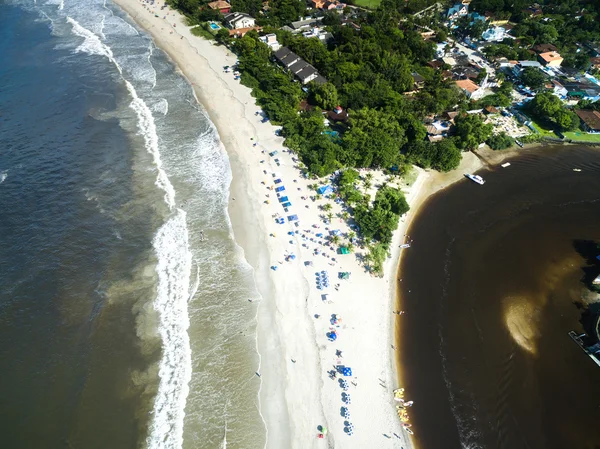 Langer Strand in Brasilien — Stockfoto