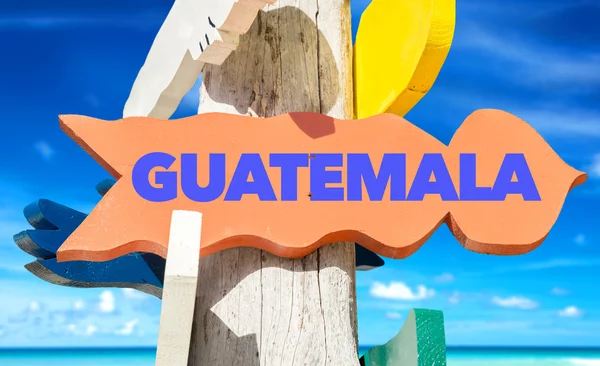 Guatemala hoş geldiniz işareti