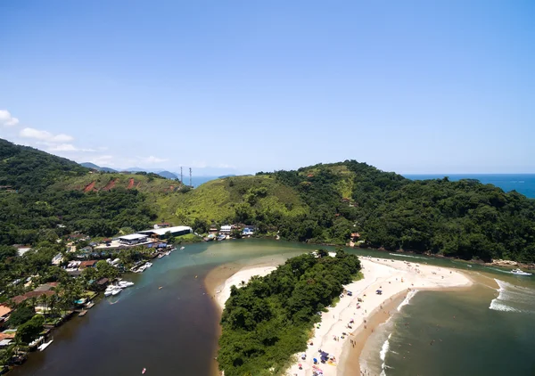 Barra do Una Beach, Brazilië — Stockfoto