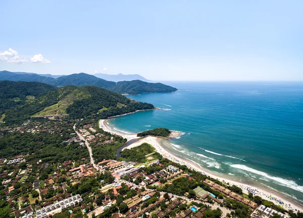 Camburi Beach, Сан-Паулу — стоковое фото