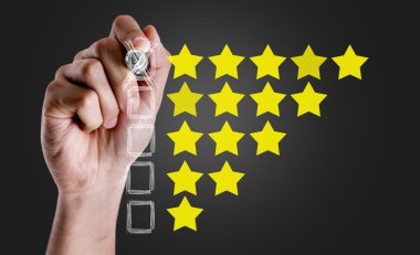 5 yıldızlı rating unsurları ayarla