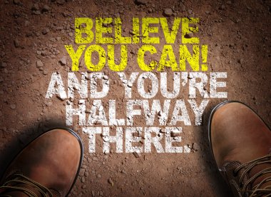  Boots on the trail with the text clipart