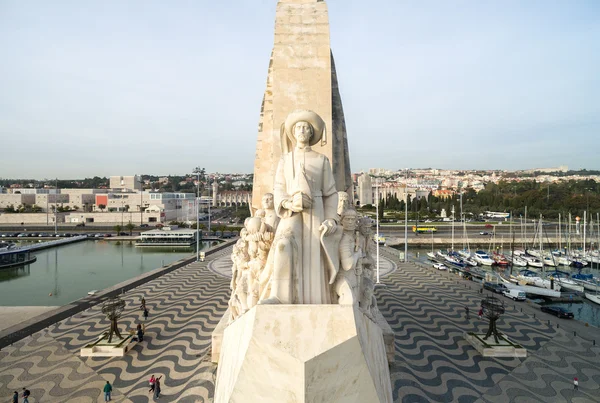 Monumento aos Descobrimentos, Lisboa — Fotografia de Stock