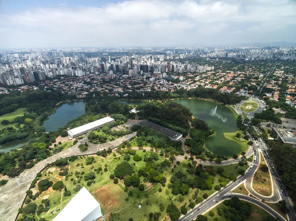 Ibirapuera in Sao Paulo, Brazilië — Stockfoto