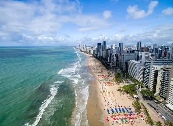 Stranden Boa Viagem, Recife — Stockfoto