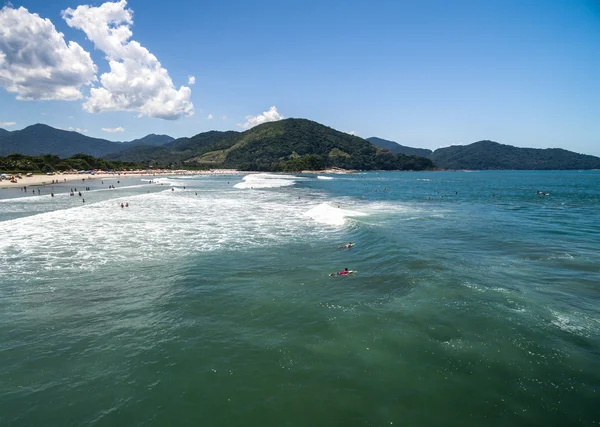 Camburi strand, Sao Sebastiao — Stockfoto