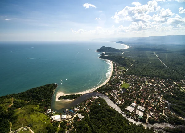 Barra do Una, Costa de São Sebastião — Fotografia de Stock