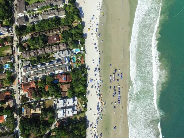 Juquehy пляж, Сан-Паулу — стокове фото